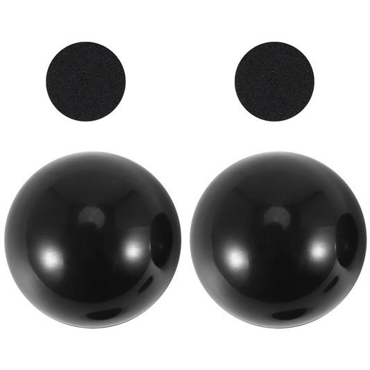 L77A 2 Pcs Laptop Notebook Black Antiskid Cool Ball Cooler Stand Pad