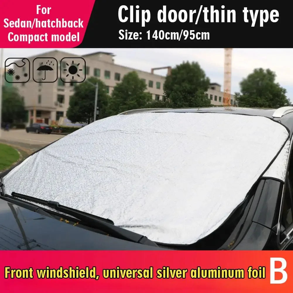 Prevent Ice Sun Shade Dust Frost Freezing Car Windshield Cover Protector Cover Universal For Auto F3C0 H3E5