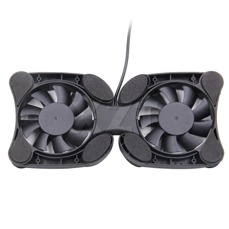 USB Mini Laptop Fan Stand Notebook Foldable Fan Cooler Notebook Cooling Pad Radiator Cooler Master Computer Accessories