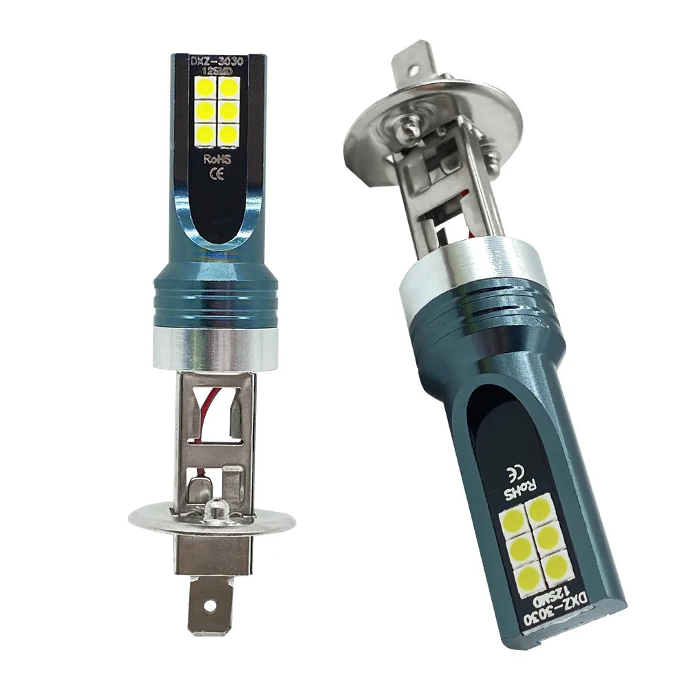 2Pcs Super Bright H4 H7 Led Bulb Car Headlight Motorcycle H1 H3 H8 H9 H11 Auto Fog Lamps 9005 9006 HB3 HB4 Light 12v 24V 80W